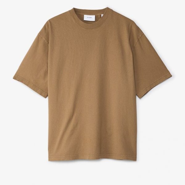 AXEL ARIGATO Craft Logo T-Shirt Marron clair Taille M